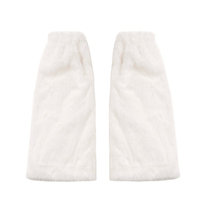 Woolen Coat Plaid Shorts Winter Warm Suit S22431