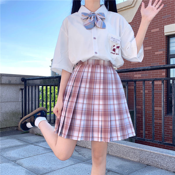 Japanese Style School Uniforms Orthodox JK Skirt Pleated Skirt - cosfun