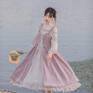 Summer Style Lolita Sweet Girl Fashion Dress