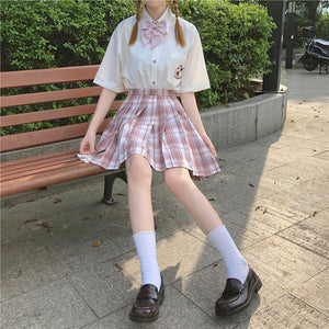 Japanese Style School Uniforms Orthodox JK Skirt Pleated Skirt