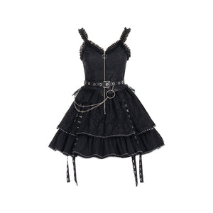 Punk Style Autumn and Winter Cool Lolita Dress S22178