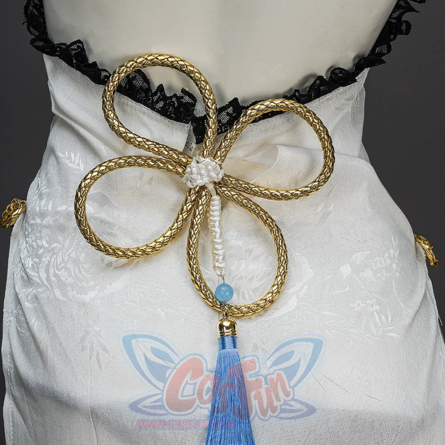 Re: Zero − Starting Life in Another World Rem Cheongsam Cosplay Costume N07470 - cosfun