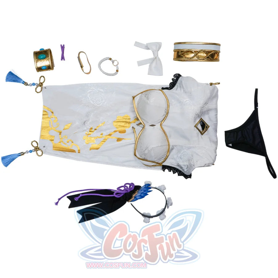 Re: Zero − Starting Life in Another World Rem Cheongsam Cosplay Costume N07470 - cosfun