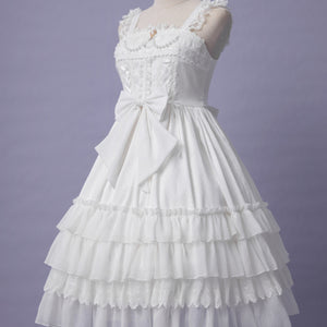 Elegant Lolita High Waist Jumper Skirt