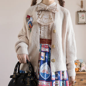 Autumn Winter Vintage Daily Lolita Sweater Coat