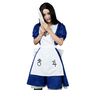 Alice: Madness Returns Classic Dress For Cosplay Mp000277 Women Size / S Costumes