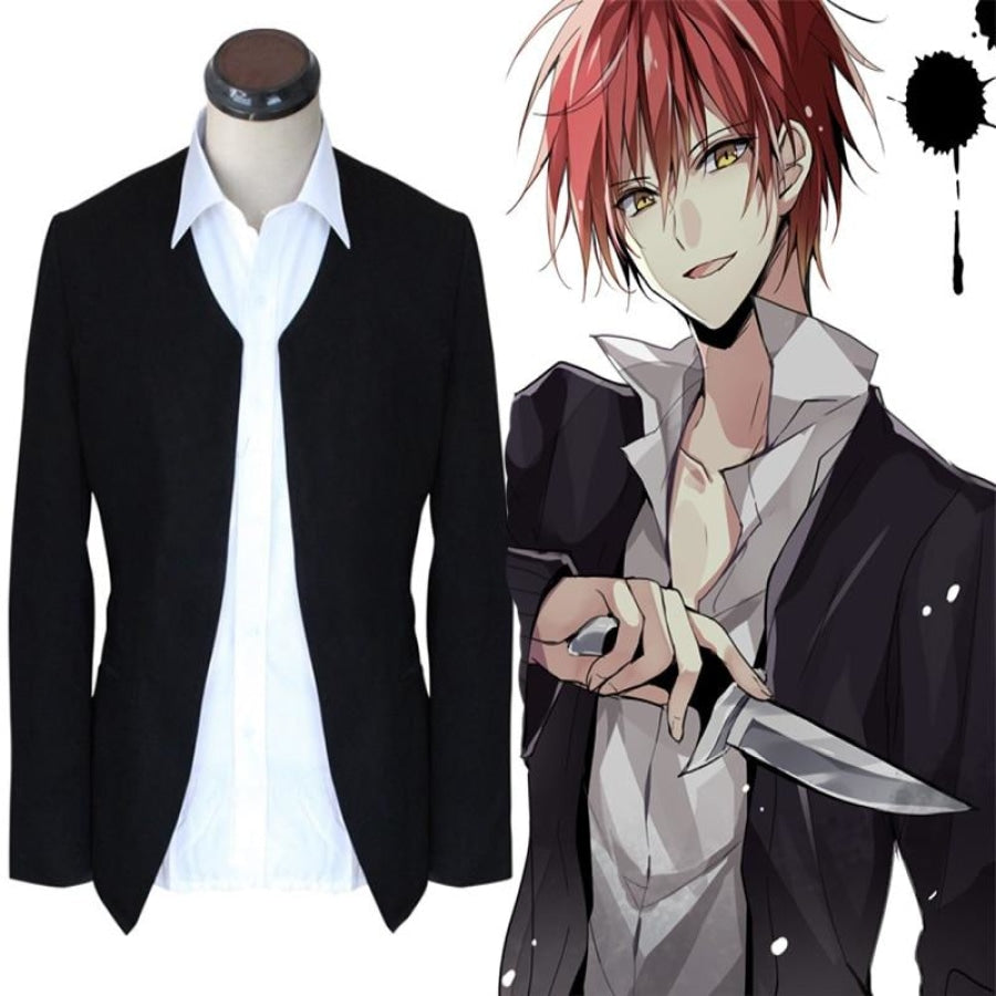 Anime Assassination Classroom Akabane Karuma Black Coat Cosplay