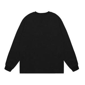 Anime Bad Girl Print Oversized Sweatshirt J30051
