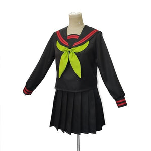 Anime Demon Slayer Kimetsu No Yaiba Cosplay Costume Kamado Nezuko Makomo Jk School Uniforms Sailor