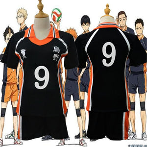 Anime Haikyuu Cosplay Costume Karasuno High School Volleyball Club Hinata Syouyou Kageyama Tobio