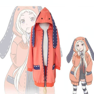 Anime Kakegurui Compulsive Gambler Runa Yomozuki Cosplay Costume Hoodie Mp005754 S Costumes