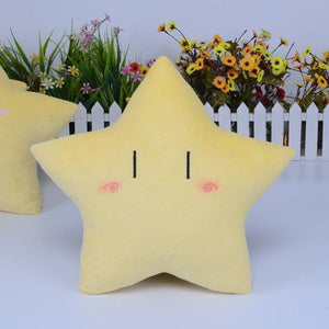 Anime Wish Lucky Cute Star Pillow Cushion Plush Doll Toy Gift Win Star / Small