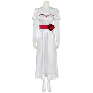 Annabelle Comes Home Cosplay Costume Holloween Ghost White Dress Mp005251 Only Costume / Xs Costumes