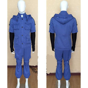 Assassination Classroom Shiota Nagisa Blue Battle Suit Uniform Cosplay Costume Mp005790 Costumes