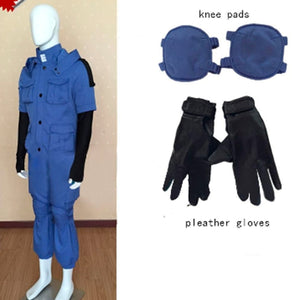 Assassination Classroom Shiota Nagisa Blue Battle Suit Uniform Cosplay Costume Mp005790 Costumes