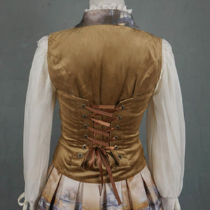 Vintage and Elegant Velvet Lolita Vest