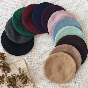 Spring And Autumn Japanese Style All-match Sweet Girl Beret Cap