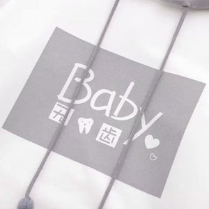 Baby Letter Cartoon Print Stripe Tassels Drawstring False Two-Piece Hoodie J30035 Sweatshirt