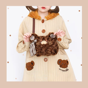 Lovely Lolita Lazy Bear Crossbody Bag