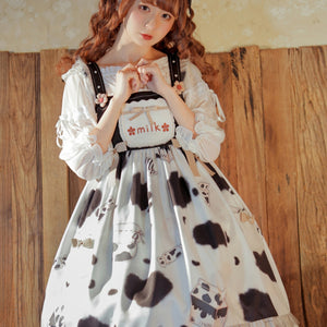 Sweet Caramel Daily Lovely Lolita Jumper Skirt
