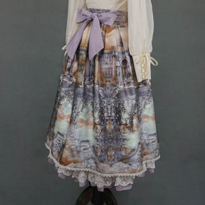 Spring Autumn Elegant Lolita Long Skirt