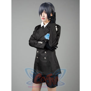 Black Butler Ciel Phantomhive Cosplay Costumes Funeral Outfit Mp004170