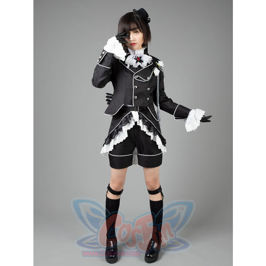 cosfun Black Butler Ciel Phantomhive Victoria Cosplay Costume mp003378
