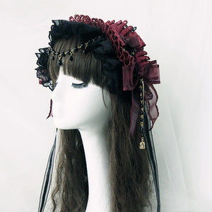 Original Lovely Pearl Lolita Lace Hairband