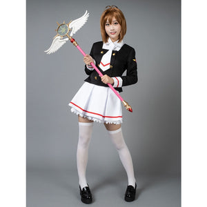 Cardcaptor Sakura Clear Card Kinomoto Uniform Cosplay Costume Mp003941 Costumes