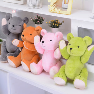 Cardcaptor Sakura Shaoran Couple Teddy Bear Stuffed Toy Plush Doll Gifts / A Set 4 Pieces