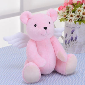 Cardcaptor Sakura Shaoran Couple Teddy Bear Stuffed Toy Plush Doll Gifts / Pink Bear