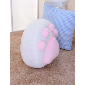 Cat Meat Pad Paw Pillow Cute Warm Stuffed Toy Plush Doll