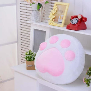 Cat Meat Pad Paw Pillow Cute Warm Stuffed Toy Plush Doll