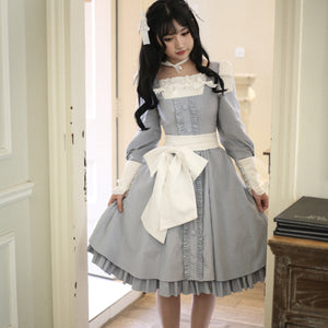 Lovely Elegant Lolita Large Size Slim Dress