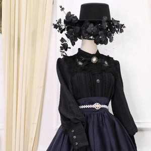 Daily Elegant Vintage Lolita Skirt and Shirt