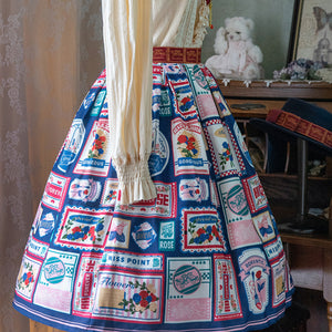 American Style Vintage Daily Lolita Skirt