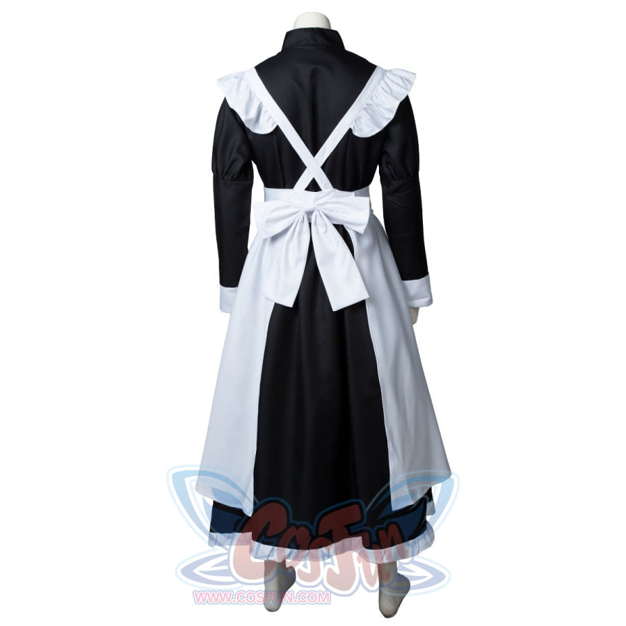 Coffee Big Man Maid Cute Gay Lolita Cross-Dressing Cosplay Costume J40775 Costumes