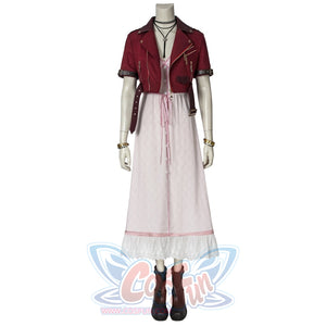 Crisis Core - Final Fantasy Vii Aerith Gainsborough Cosplay Costume Mp005508 Costumes