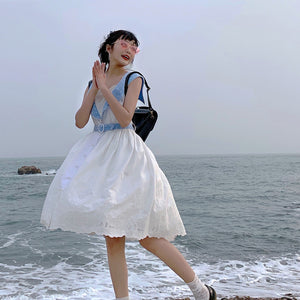 Sweet and Lovely Sailor Lolita Sleeveless Dress
