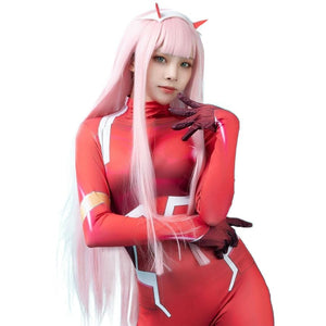 Darling In The Franxx Zero Two 02 Cosplay Wigs Pink Hair Mp005778