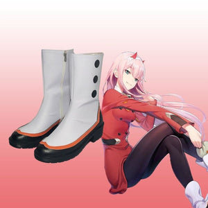 Darling In The Franxx Zero Two Cosplay Boots / Shoes Medium Top Mp005852 &