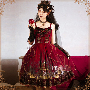 Vintage Elegant Gothic Lolita Slip Dress
