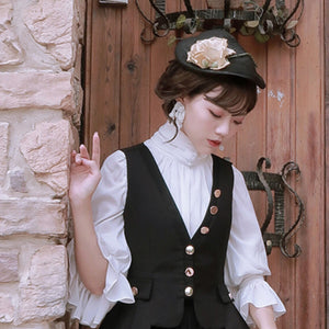 French Gothic Lolita Long-sleeved Shirt