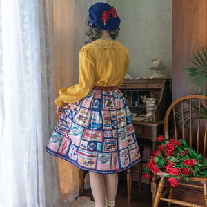 American Style Vintage Daily Lolita Skirt