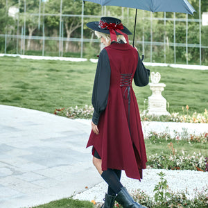 Medieval Original Vintage Handsome Lolita Irregular Long Vest