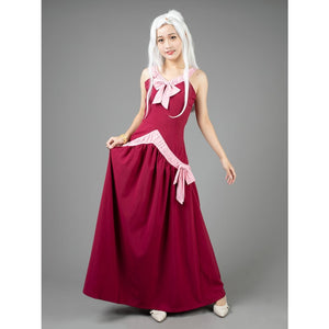 Fairy Tail Mirajane Strauss Cosplay Costume Suspender Dress Mp003146 Costumes