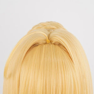 Fate Extra Nero Cosplay Wig Bread Updo / Bun Blonde Fgo Halloween Wigs