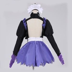 Fate Stay Night Altria Pendragon Waitress Cosplay Costume Saber Maid Costumes