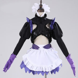 Fate Stay Night Altria Pendragon Waitress Cosplay Costume Saber Maid / S Costumes