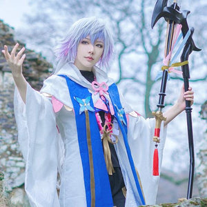 Fate/grand Order Magus Of Flowers Merlin Cosplay Costume Halloween Full Stage Costumes
